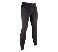 HKM Reithose-Basic-Herren, Pantaloni Uomo, Nero, 50