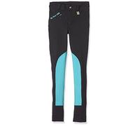 HKM Reithose-My First, Pantaloni Uomo, Dunkelblau/Türkis, 122