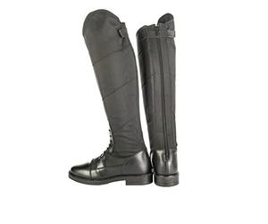 HKM Reitstiefel-Style Winter, Pantaloni Unisex-Adulto, Nero, 43
