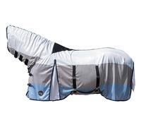 HKM Strong Telo antipioggia con parte del collo Blu/Bianco/Grigio 135