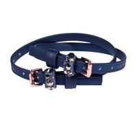 HKM Rosegold Glamour Style Cinturini per speroni Blu scuro One Size