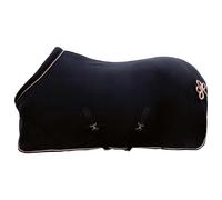 HKM Rosegold Glamour Style Coperta in pile Nero/Rosa Oro 155