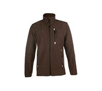 HKM Softshelljacke-Sport-Herren, Giacca Uomo, Marrone Scuro, L