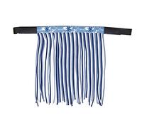 HKM Sole Mio Flowers Fly Hood Smoke Blue/Medium Blue/White Warmblut