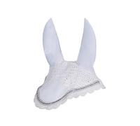 HKM Sparkly Maschera anti-mosche Bianco Taglia unica