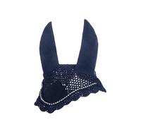 HKM Sparkly Maschera anti-mosche Blu Scuro Taglia unica
