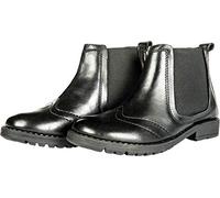 HKM SPORTS EQUIPMENT Kinder-Jodhpur, Leder9100, Stivali da Equitazione, Nero, 28 EU