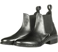 HKM Stivaletti da Uomo Basic Summer con Inserto Elastico, Uomo, Stiefeletten -Basic Summer- mit Elastikeinsatz, Nero, 44 UE