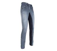 HKM Western Classic - Jeans Western e Pantaloni Jodhpur, Blu Scuro/Blu Scuro 92