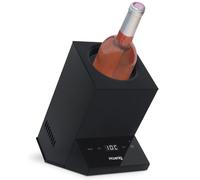 HKoenig LVX26 Cantinetta per vino fino a 9 cm di diametro con controllo digitale 72 W Nero