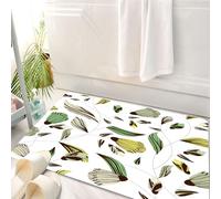HKPOEQ Tappeto Bagno 50 x 80 cm,Tappetino in Microfibra, Tappeti Assorbente Antiscivolo,Fiori, bouquet di toni della terra, bellezza autunnale, natura, fiamma d1,Soffice Tappetini Doccia