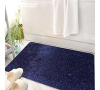 HKPOEQ Tappeto Bagno 50 x 80 cm,Tappetino in Microfibra, Tappeti Assorbente Antiscivolo,Le stelle CAPH e Cassiopea, Andromeda e Cefeo, si trovano nella Via Lattea,Soffice Tappetini Doccia