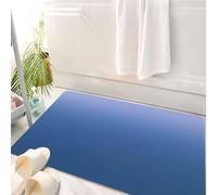 HKPOEQ Tappeto Bagno 50 x 80 cm,Tappetino in Microfibra, Tappeti Assorbente Antiscivolo,Ombre, design moderno ispirato al blu intenso e misterioso dell'oceano.,Soffice Tappetini Doccia