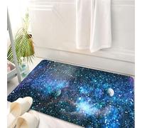 HKPOEQ Tappeto Bagno 50 x 80 cm,Tappetino in Microfibra, Tappeti Assorbente Antiscivolo,pianeti, stelle e galassie nello spazio che mostrano la bellezza dell'esplorazione sp,Soffice Tappetini Doccia