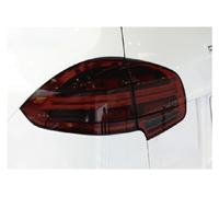 HKRCAMCRtc Pellicola protettiva nera for fari auto 2 pezzi compatibile con Porsche Cayenne 2011-on 958 alloggiamento fanale posteriore in TPU(15-17 Taillight B)