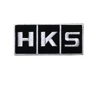 HKS Racing MOTORSPORT High Performance Distintivo Ricamato Applicazioni Il Ferro Sulla Toppa Patch Accessorio