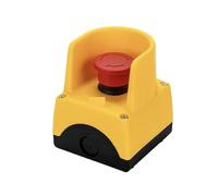 HKS35-JBOE174 Waterproof Emergency Stop Switch Control Box Red Sign Mushroom Push Button Latching Turn Release