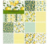 HKSDKABOP Pacchetto di Carta degli Appunti, Carta for Scrapbooking 6x6 Pollici, Confezione da 24, Motivo a Frutta Multicolore, Senza acidi, 160 g/m²