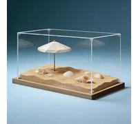 HKSDKABOP Vetrina trasparente, Scatola impilabile for vetrina in acrilico, dimensioni multiple(50x40x40cm)