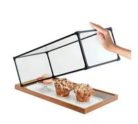HKSDKABOP Vetrina trasparente, Vetrina rettangolare in acrilico trasparente, organizer a cubo, antipolvere, di varie dimensioni(30x30x30cm(12"x12"x12"))