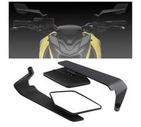 HKSOPC 2 Pezzi Specchietti Retrovisori Moto per Mv Agusta Brutale 800 2016-2021, Specchietto Retrovisore Regolabile e Girevole, Specchietti Laterali Stealth Wind Specchietti