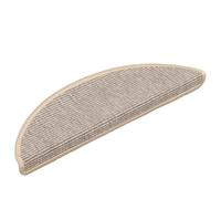 HKTMGDNG Set di 15 tappetini autoadesivi per gradini, 56 x 17 x 3 cm | Protezione per le scale del corridoio: fonoassorbente, protegge i gradini e si fissa rapidamente grazie alle strisce adesive.