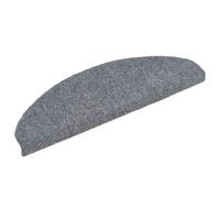 HKTMGDNG Tappetini autoadesivi per gradini, 5 pezzi, 65 x 21 cm, grigio | Proteggi le tue scale del corridoio dall'usura con questi tappetini antiscivolo e lavabili in tessuto non tessuto agugliato.
