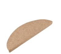HKTMGDNG Tappetini per gradini, autoadesivi, beige, 56 x 17 cm, 20 pezzi | Protegge le scale in legno delle scale e del corridoio dall'usura, attenua efficacemente il rumore e offre una presa sicura