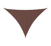 HKTMGDNG Tenda da sole triangolare, 4 x 4 x 5,8 m, in tessuto Oxford, paravento, per giardino, terrazza, balcone, campeggio, resistente agli strappi, con corde