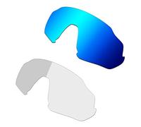 HKUCO Blu/Fotocromatiche Polarized Lenti Compatibile/Sostituzione per Oakley Flight Jacket Occhiali da Sole