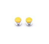HKUCO Compatible/Replaceable Yellow Screws Stainless Steel For Oakley Racing Jacket Sunglasses