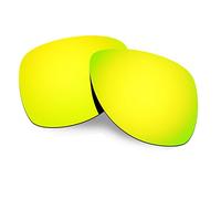 HKUCO Mens Compatible/Replaceable Lenses For Oakley Dispatch 2 Sunglasses 24K Gold Polarized