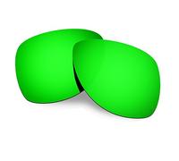 HKUCO Mens Compatible/Replaceable Lenses For Oakley Dispatch 2 Sunglasses Emerald Green Polarized