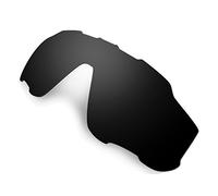HKUCO Mens Compatible/Replaceable Lenses For Oakley Jawbreaker Sunglasses Black Polarized