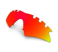 HKUCO Mens Compatible/Replaceable Lenses For Oakley M Frame Sweep-Vented Sunglasses Red Polarized