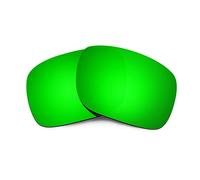 HKUCO Plus Mens Compatible/Replaceable Lenses For Oakley Holbrook Sunglasses Emerald Green Polarized