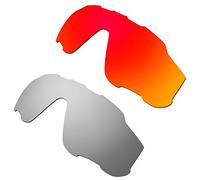 HKUCO Plus Mens Compatible/Replaceable Lenses for Oakley Jawbreaker - 2 Pair