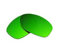 HKUCO Plus Mens Compatible/Replaceable Lenses For Oakley Pit Bull Sunglasses Emerald Green Polarized