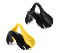 HKUCO RafPerzare Nero/giallo Naselli in silicone Compatibile/Sostituzione per Oakley EV-Zero OO9308 Calze all'orecchio 2 pics