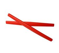 HKUCO Red Compatible/Replaceable Silicone Leg Set For Oakley Square Wire 2.0 Sunglasses Earsocks Rubber Kit