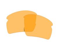 HKUCO Transparent Yellow Polarized Compatible/Replaceable Lenses For Oakley Flak 2.0 XL Sunglasses