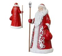 Hkuoeue Decorazione di Babbo Natale, statue decorative da tavolo in resina, scultura di Babbo Natale, per soggiorno, camera da letto, tavolo, studio, cameretta dei bambini, comodino, scaffali