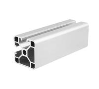 HKVTVCYPYA 1 pz 4040 N2 Profilo in alluminio estruso anodizzato standard UE Guida lineare for parti di stampanti 3D CNC(Silver,550mm)