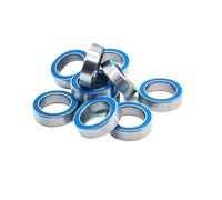 HKVTVCYPYA 10 pezzi ABEC-7 6700-2RS 6700RS 10x15x4mm cuscinetto a sfere a gola profonda con guarnizione in gomma in miniatura