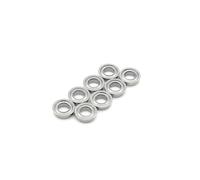 HKVTVCYPYA 10 pezzi Cuscinetti flangiati 5x9x3 mm ABEC-7 Cuscinetti a sfere flangiati in miniatura MF95 Z ZZ