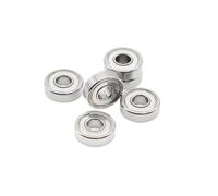 HKVTVCYPYA 10 pezzi S1660ZZ 6X16X5mm Cuscinetto ABEC-9 Cuscinetti a sfere in acciaio inossidabile schermati ad alta precisione AISI440C
