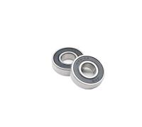 HKVTVCYPYA 2 cuscinetti ibridi in ceramica 12x28x8mm ABEC-7 for movimenti centrali di biciclette e pezzi di ricambio, cuscinetti a sfera Si3N4 6001RS
