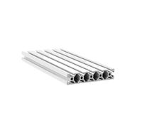 HKVTVCYPYA 2 pezzi 20100 T profilo in alluminio estruso anodizzato guida lineare standard UE fai da te macchina for incisione stampante 3D CNC(500mm)