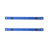 HKVTVCYPYA 2 pezzi 30 modello T slot track mitra barra cursore calibro asta in lega di alluminio lavorazione del legno fai da te strumenti for falegname sega da tavolo(300mm blue)