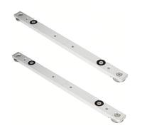 HKVTVCYPYA 2 pezzi 30 modello T slot track mitra barra cursore calibro asta in lega di alluminio lavorazione del legno fai da te strumenti for falegname sega da tavolo(300mm silvery)